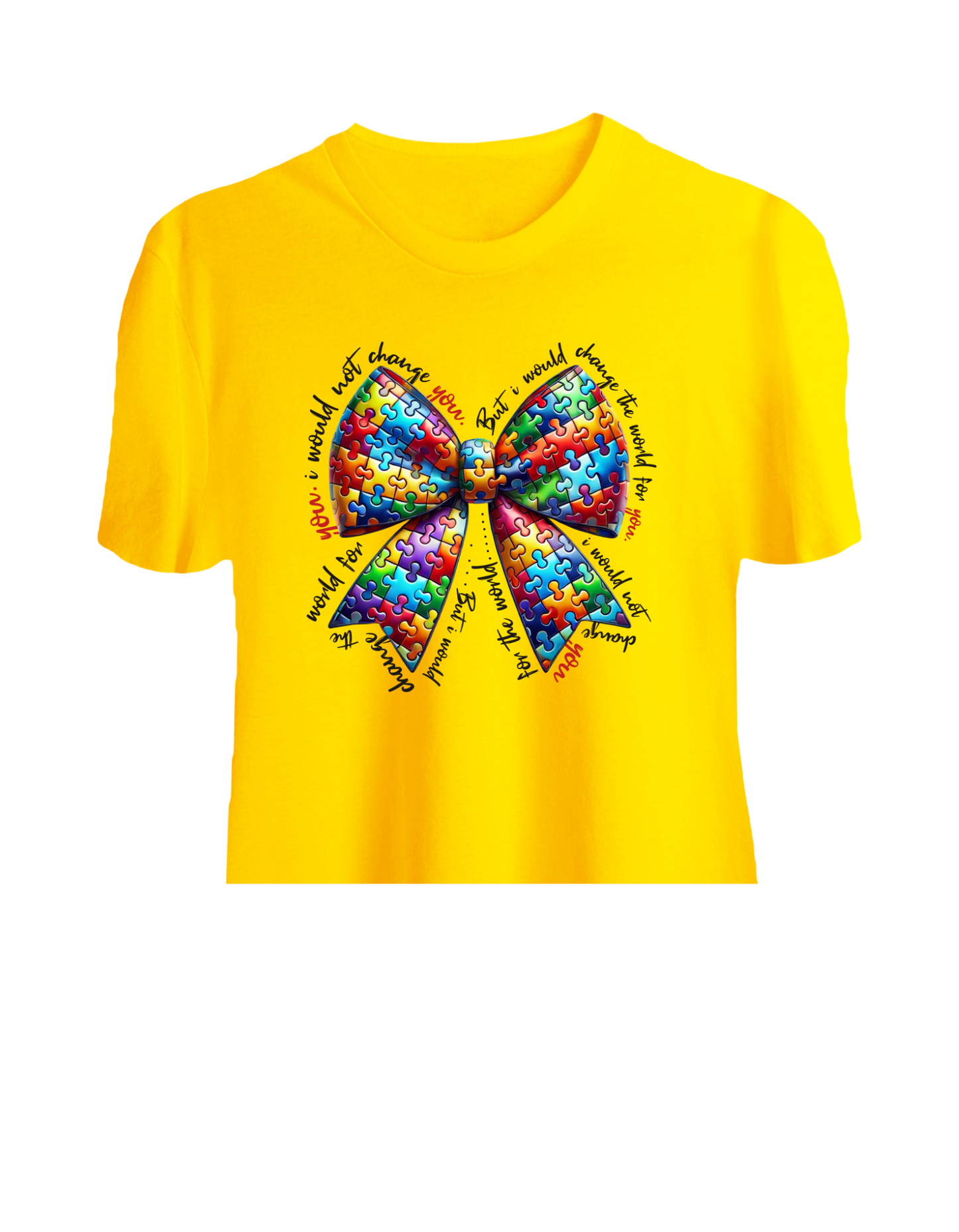 AUTISM AWARENESS BOW