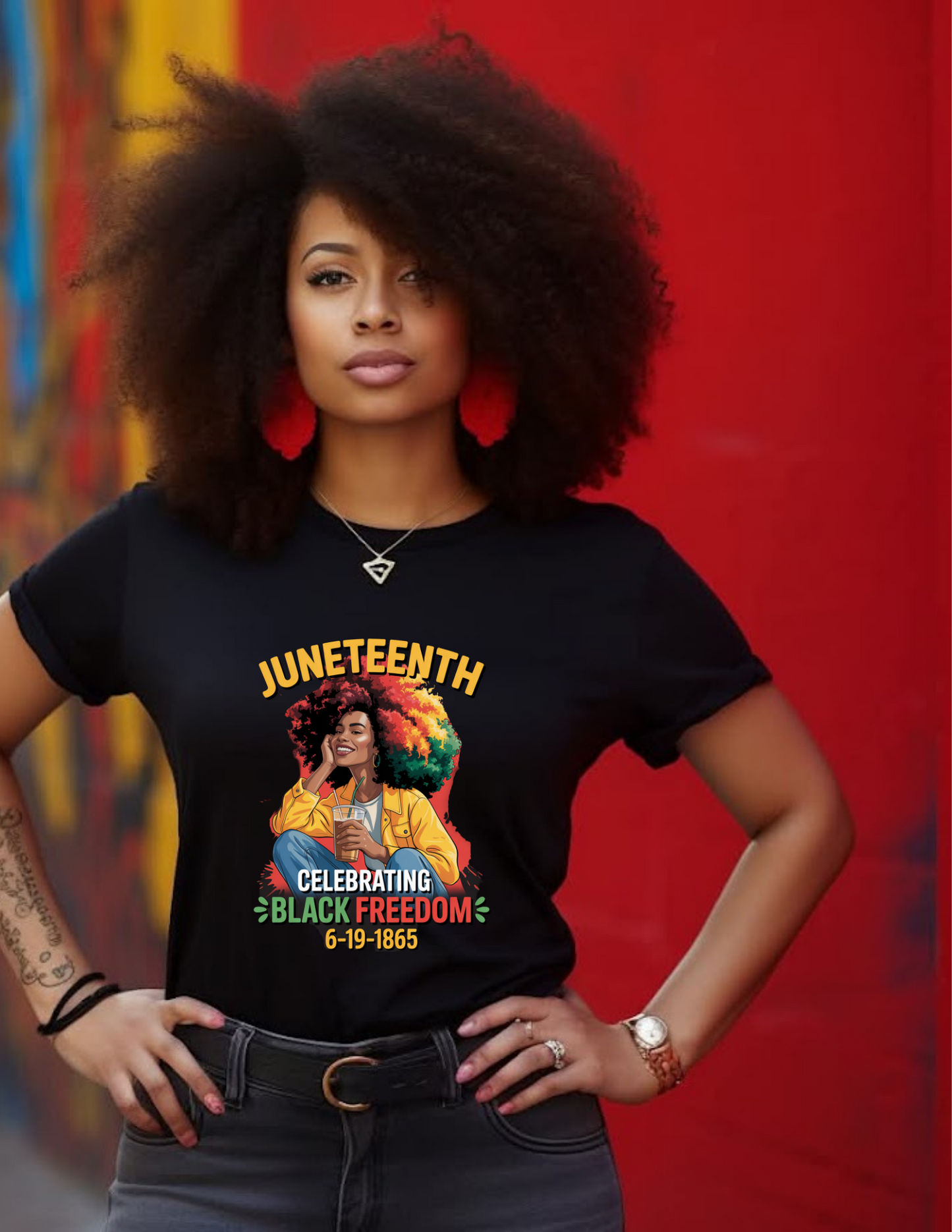 Celebrating Black Freedom Graphic Tee