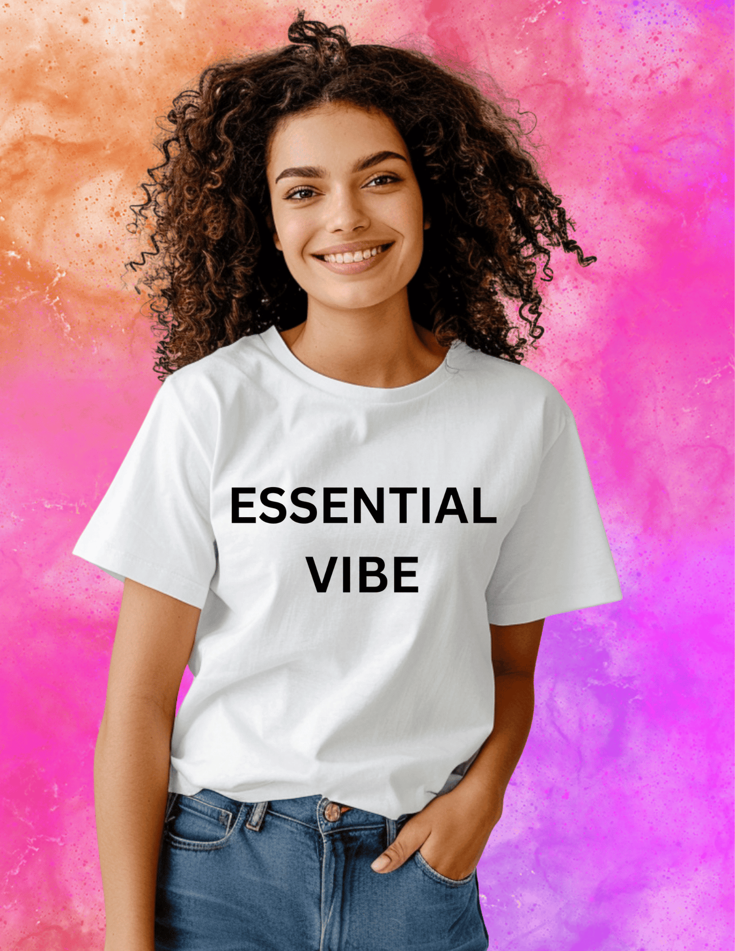 ESSENTIAL VIBE WOMEN TSHIRT