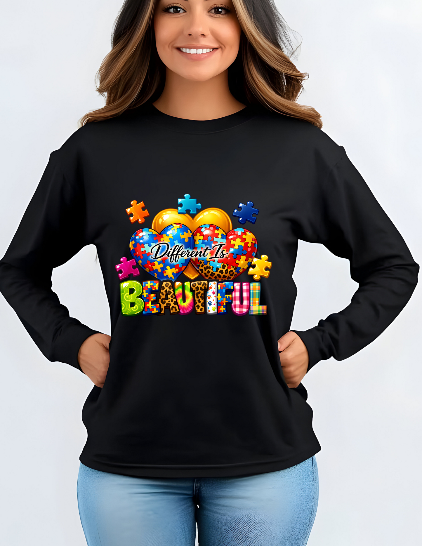 Autism Awareness Shirt – Beautiful Is Different Graphic Tee