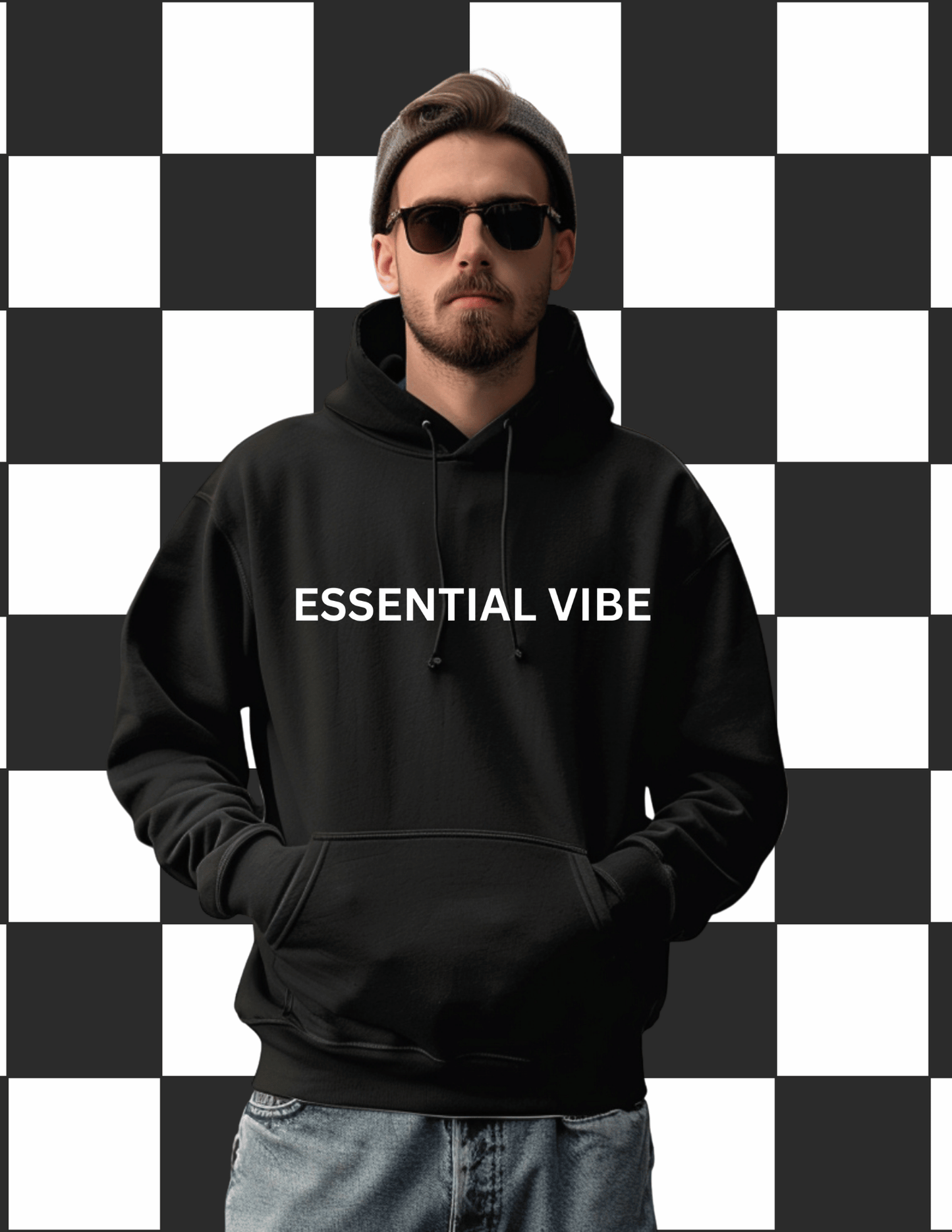 ESSENTIAL VIBE MEN HOODIE