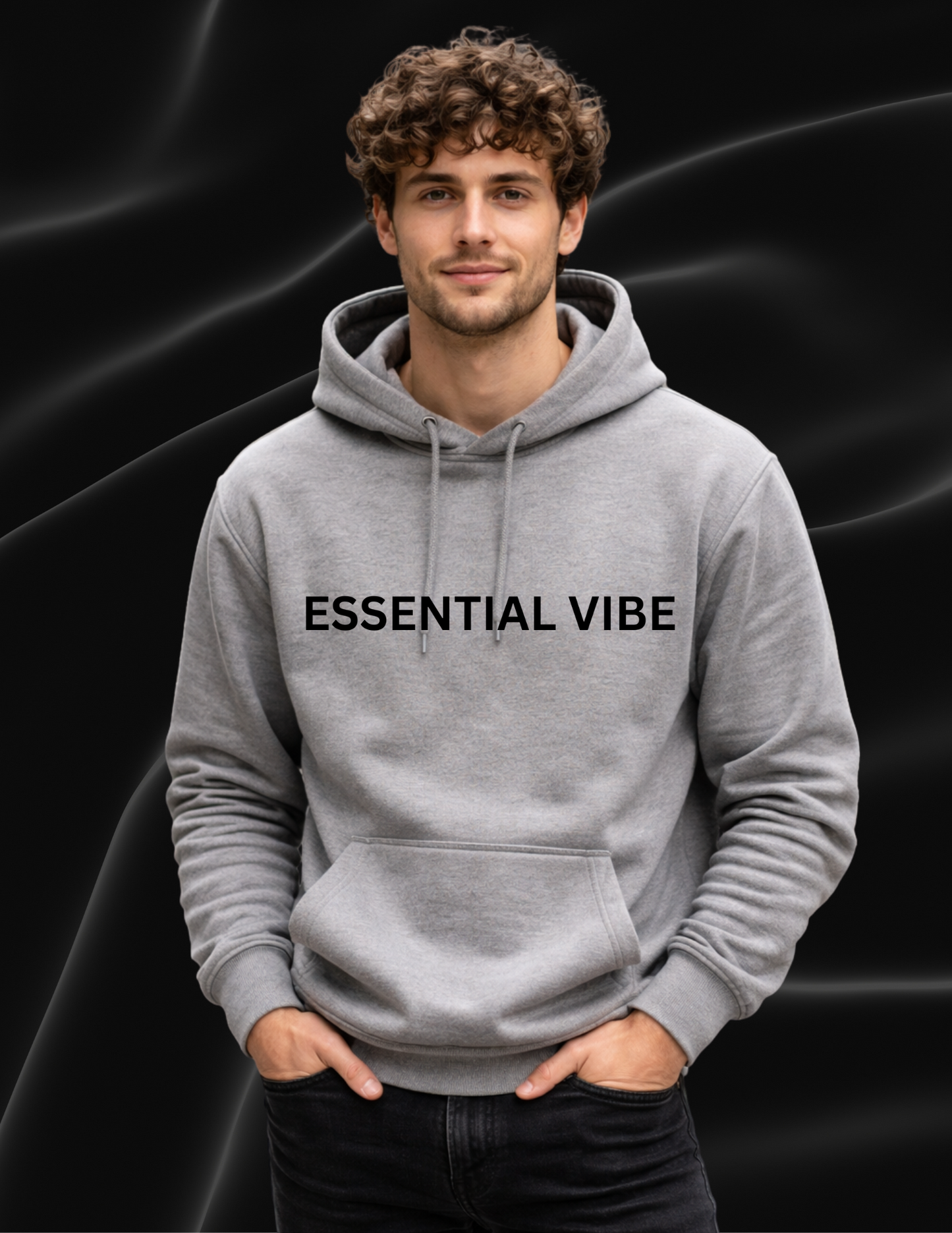 ESSENTIAL VIBE MEN HOODIE