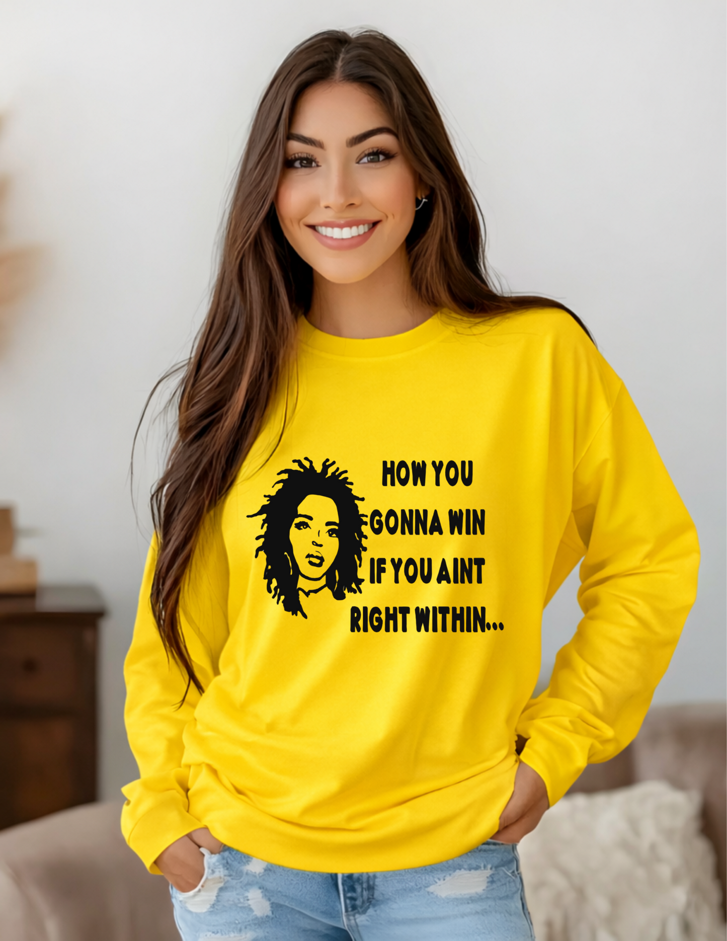 How You Gonna Win If You Ain't Right Within Graphic Tee