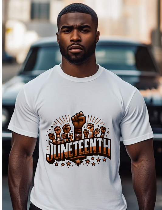 Juneteenth Raised Fist Graphic Tee