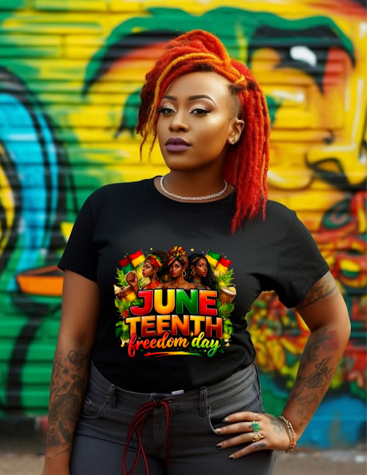 Juneteenth Freedom Day Graphic Tee