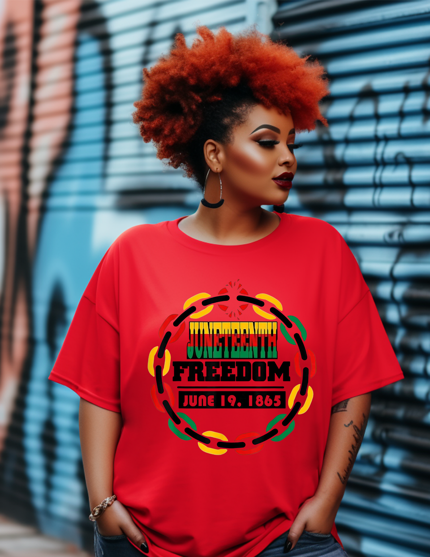 Juneteenth Freedom June 19, 1865 Graphic Tee