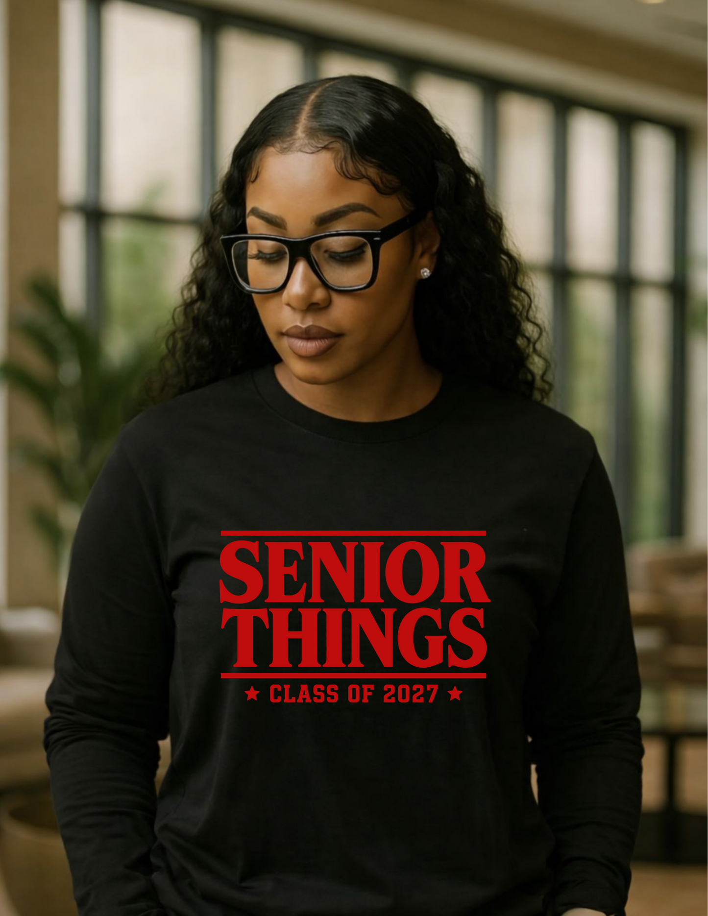 Senior Things Class of 2027 Graphic Tee