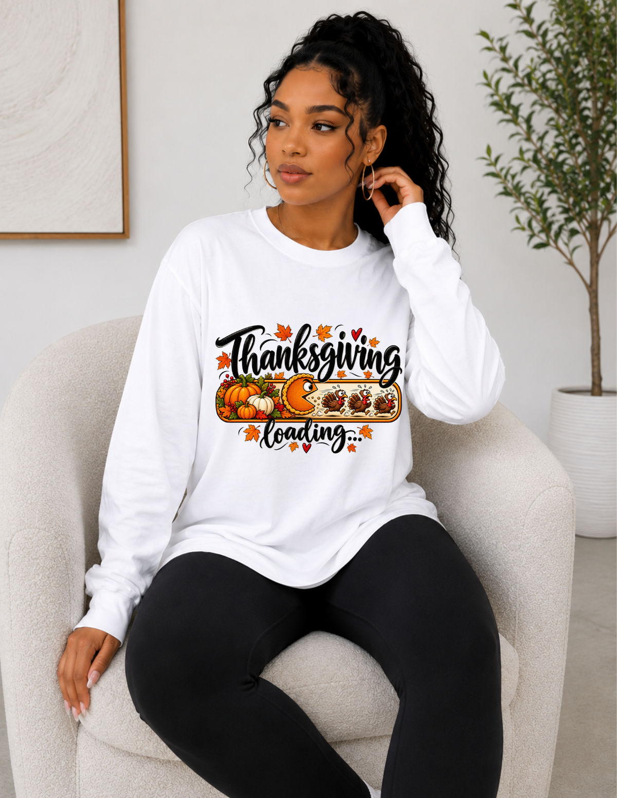 Thanksgiving Loading Shirt | ESSENTIAL2BOUTIQUE